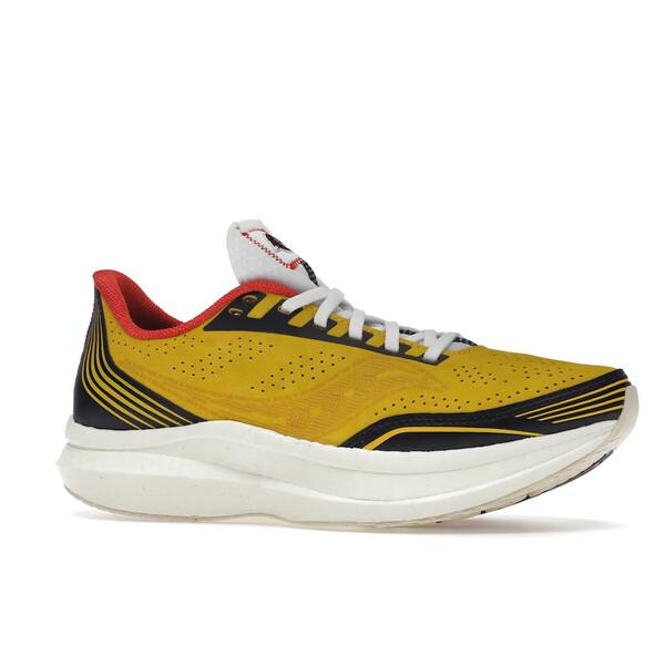 Saucony サッカニー メンズ - スニーカー Saucony Endorphin Pro Diet Starts Monday Yellow Wolverine 【US_9.5(27.5cm) 】の画像