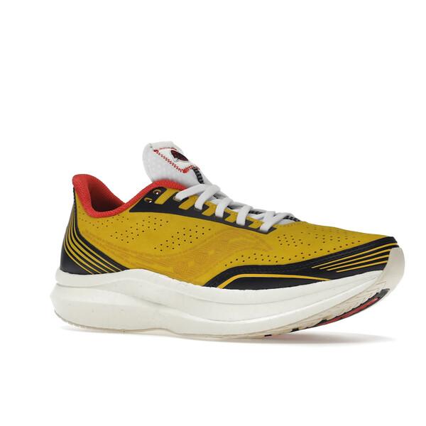 Saucony サッカニー メンズ - スニーカー Saucony Endorphin Pro Diet Starts Monday Yellow Wolverine 【US_9.5(27.5cm) 】の画像