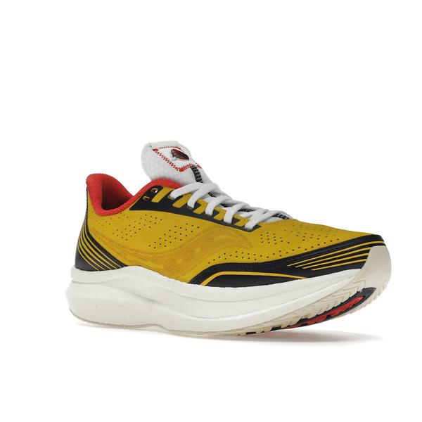 Saucony サッカニー メンズ - スニーカー Saucony Endorphin Pro Diet Starts Monday Yellow Wolverine 【US_9.5(27.5cm) 】の画像