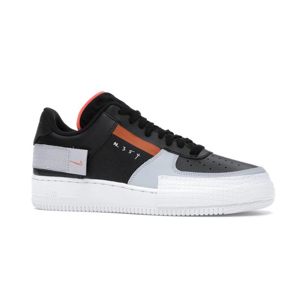 Nike ナイキ メンズ エアフォース スニーカー Nike Air Force 1 Type Black Hyper Crimson 【US_5.5(23.5cm) 】の画像