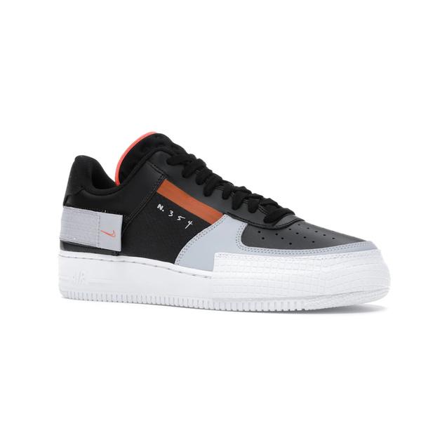 Nike ナイキ メンズ エアフォース スニーカー Nike Air Force 1 Type Black Hyper Crimson 【US_5.5(23.5cm) 】の画像