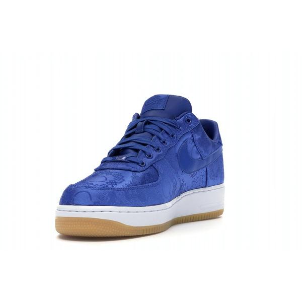 Nike ナイキ メンズ エアフォース スニーカー Nike Air Force 1 Low 【US_12(30.0cm) 】 CLOT Blue Silk｜asty-shop2｜05