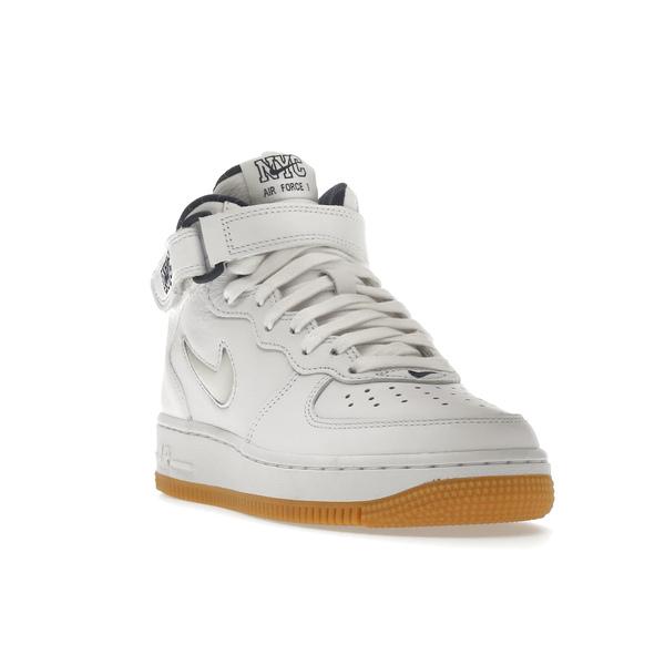 Nike ナイキ メンズ エアフォース スニーカー Nike Air Force 1 Mid QS 【US_8.5(26.5cm) 】 Jewel NYC White Midnight Navy｜asty-shop2｜03