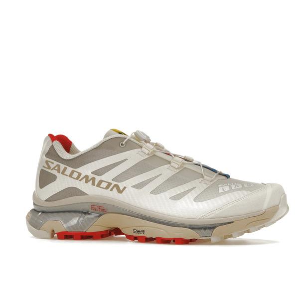 Salomon サロモン メンズ - スニーカー Salomon XT-4 OG Vanilla Ice Fiery Red 【US_5.5(23.5cm) 】の画像