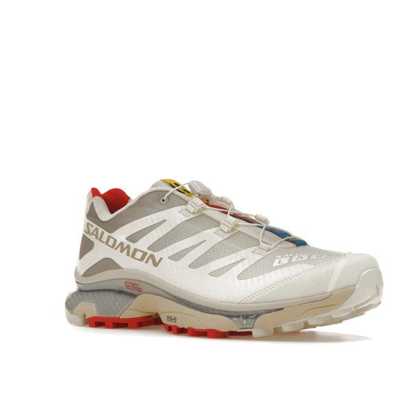 Salomon サロモン メンズ - スニーカー Salomon XT-4 OG Vanilla Ice Fiery Red 【US_5.5(23.5cm) 】の画像