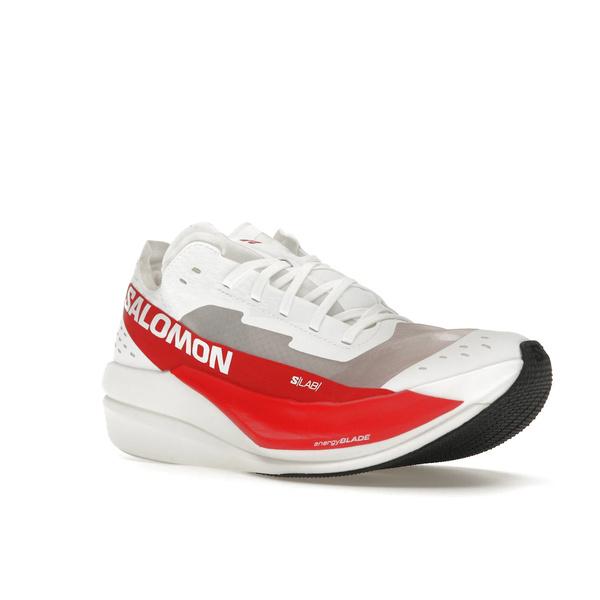 Salomon サロモン メンズ - スニーカー Salomon S/Lab Phantantasm 2 White High Risk Red 【US_8.5(26.5cm) 】の画像