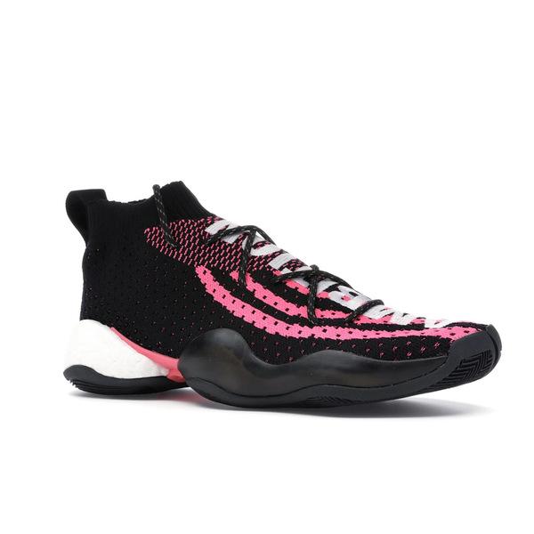 adidas アディダス メンズ - スニーカー adidas Crazy BYW LVL X Pharrell Ambition Black 【US_7(25.0cm) 】の画像