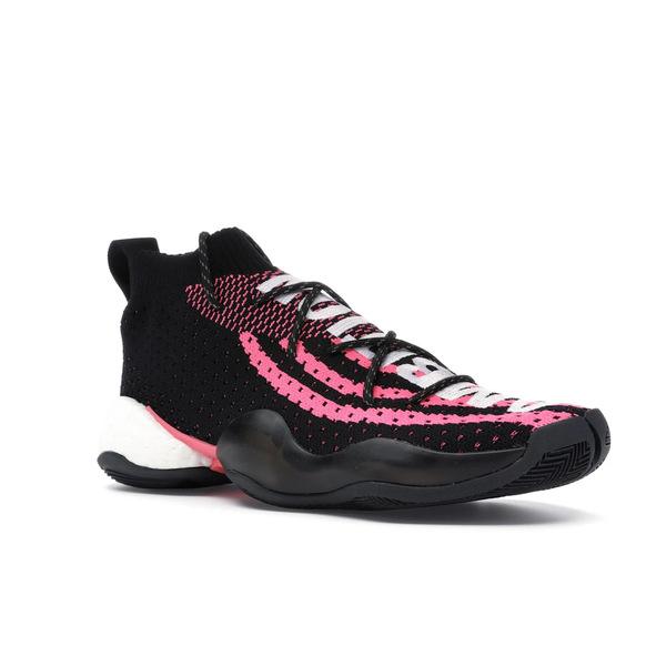 adidas アディダス メンズ - スニーカー adidas Crazy BYW LVL X Pharrell Ambition Black 【US_7(25.0cm) 】の画像