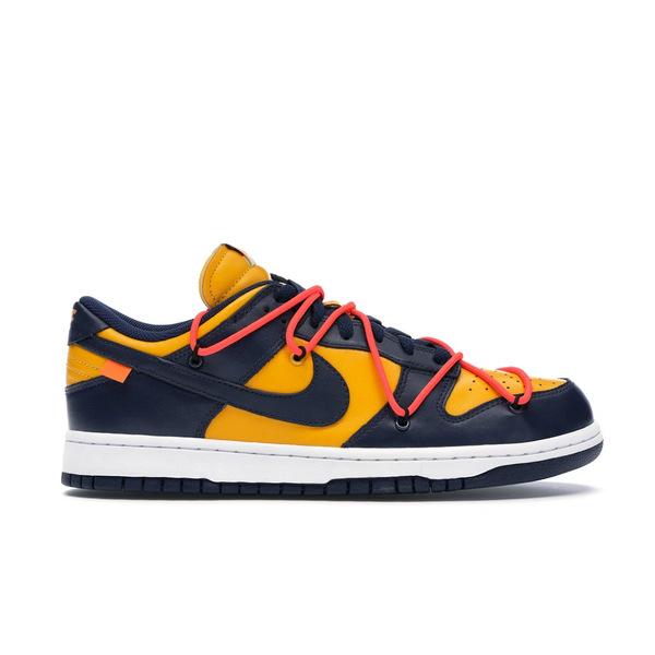 Nike ナイキ メンズ ダンク スニーカー Nike Dunk Low Off-White University Gold 【US_10.5(28.5cm) 】