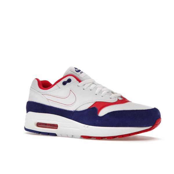 Nike ナイキ メンズ エアマックス スニーカー Nike Air Max 1 White Red Blue 【US_9(27.0cm) 】の画像