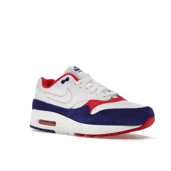 Nike ナイキ メンズ エアマックス スニーカー Nike Air Max 1 White Red Blue 【US_9(27.0cm) 】の画像
