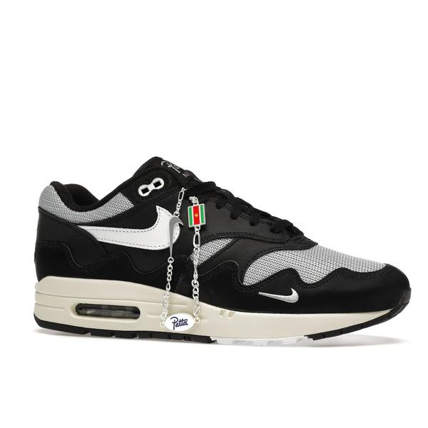 Nike ナイキ メンズ エアマックス スニーカー Nike Air Max 1 Patta Waves Black (with Bracelet) 【US_10.5(28.5cm) 】の画像