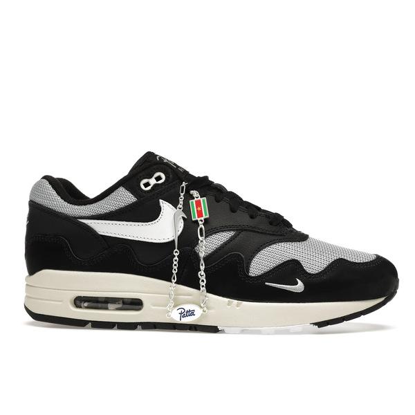 Nike ナイキ メンズ エアマックス スニーカー Nike Air Max 1 Patta Waves Black (with Bracelet) 【US_9.5(27.5cm) 】の画像