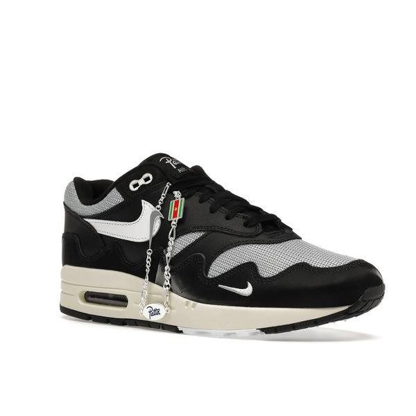 Nike ナイキ メンズ エアマックス スニーカー Nike Air Max 1 Patta Waves Black (with Bracelet) 【US_9.5(27.5cm) 】の画像