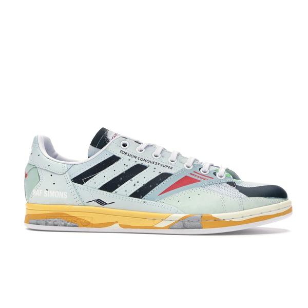 adidas アディダス メンズ スタンスミス スニーカー adidas Torsion Stan Smith Raf Simons White Black Grey 【US_5(23.0cm) 】の画像