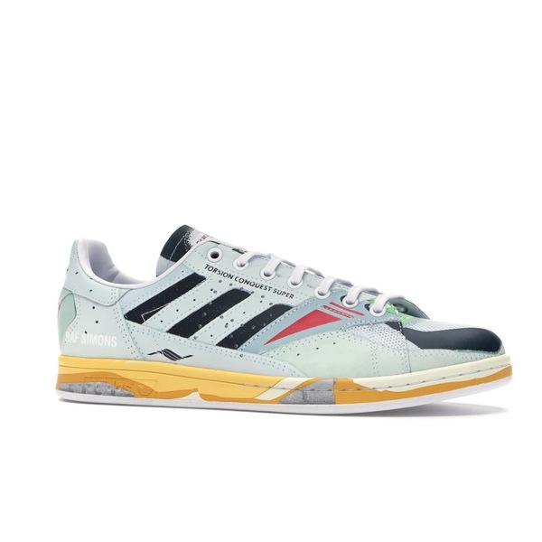 adidas アディダス メンズ スタンスミス スニーカー adidas Torsion Stan Smith Raf Simons White Black Grey 【US_5(23.0cm) 】の画像