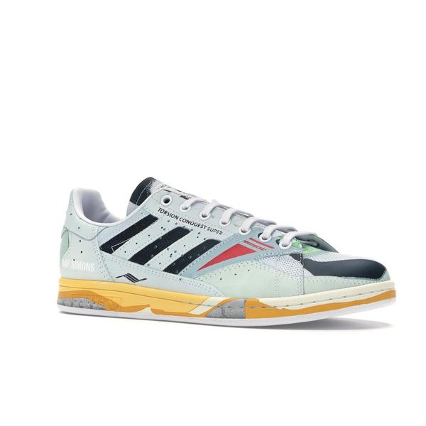 adidas アディダス メンズ スタンスミス スニーカー adidas Torsion Stan Smith Raf Simons White Black Grey 【US_5(23.0cm) 】の画像