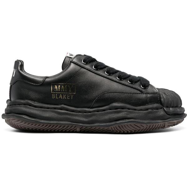 Maison Mihara Yasuhiro ミハラヤスヒロ メンズ - スニーカー Maison Mihara Yasuhiro Blakey OG Sole Leather Low Black 【US_6(24.0cm) 】