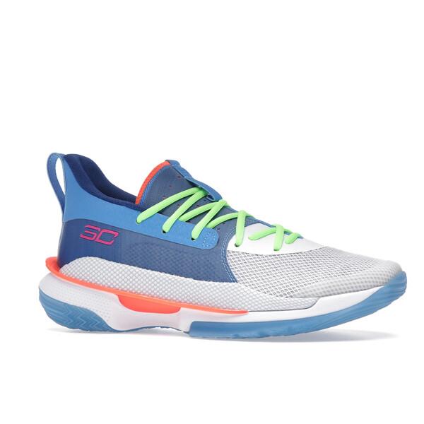 Under Armour アンダーアーマー メンズ - スニーカー Under Armour Curry 7 Super Soaker Christmas (2019) 【US_12(30.0cm) 】の画像