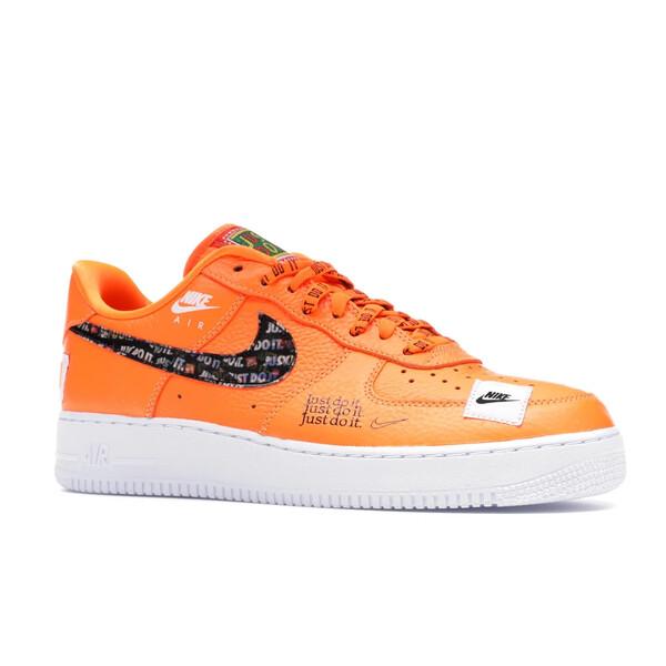 Nike ナイキ メンズ エアフォース スニーカー Nike Air Force 1 Low Just Do It Pack Total Orange 【US_11.5(29.5cm) 】の画像
