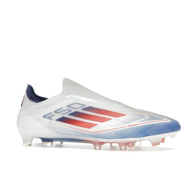adidas アディダス メンズ サッカー スニーカー adidas F50 Elite Laceless FG Cloud White Solar Red Lucid Blue 【US_M_4.5 】の画像