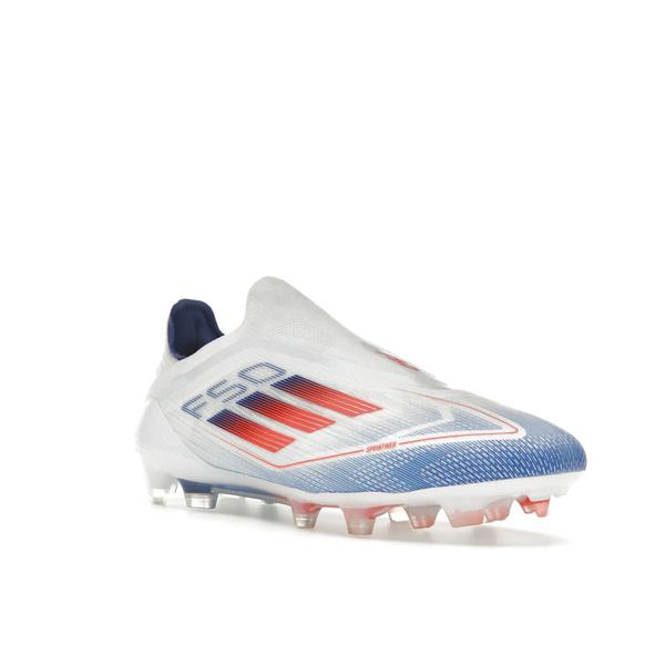 adidas アディダス メンズ サッカー スニーカー adidas F50 Elite Laceless FG Cloud White Solar Red Lucid Blue 【US_M_4.5 】の画像