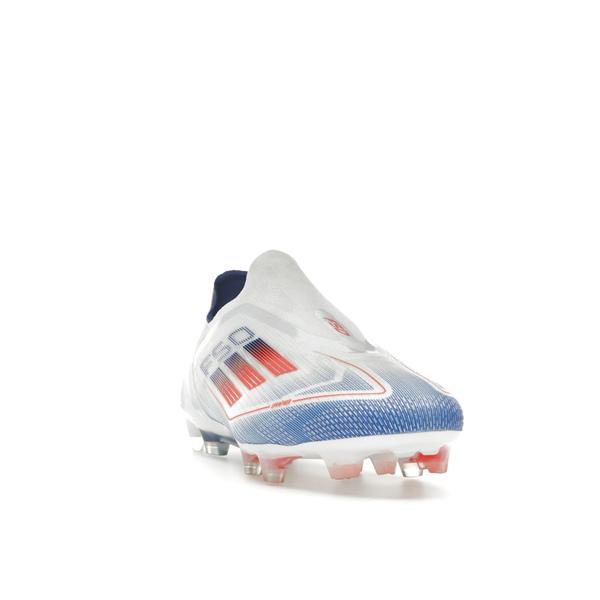 adidas アディダス メンズ サッカー スニーカー adidas F50 Elite Laceless FG Cloud White Solar Red Lucid Blue 【US_M_4.5 】の画像