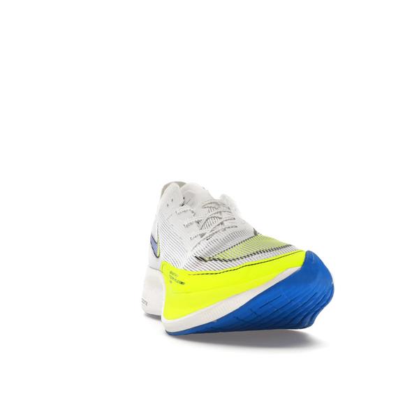 Nike ナイキ メンズ ズームエックス スニーカー Nike ZoomX Vaporfly Next% 2 White Volt Racer Blue 【US_9.5(27.5cm) 】の画像