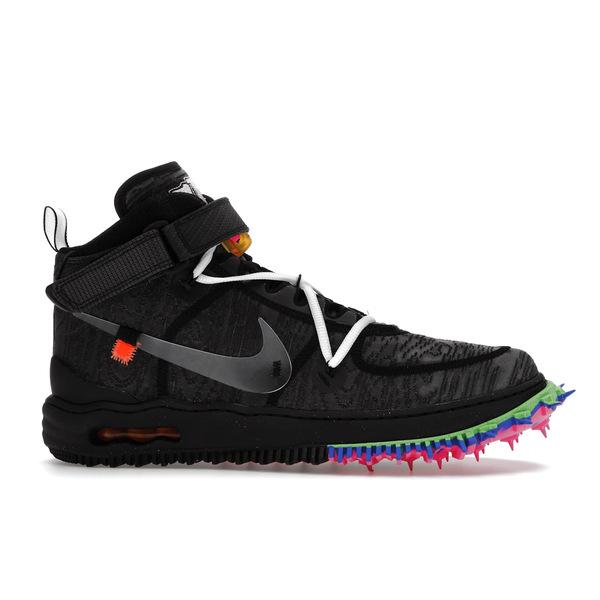 Nike ナイキ メンズ エアフォース スニーカー Nike Air Force 1 Mid Off-White Black 【US_7.5(25.5cm) 】の画像