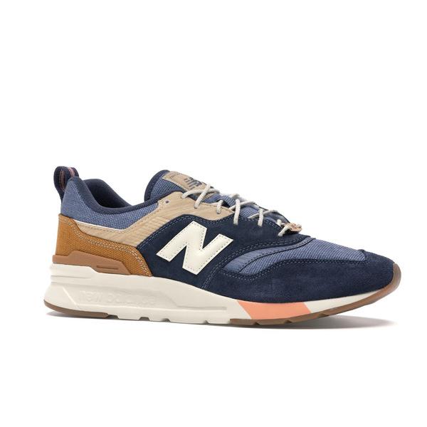New Balance ニューバランス メンズ - スニーカー New Balance 997H Navy Workwear Brown 【US_10(28.0cm) 】の画像