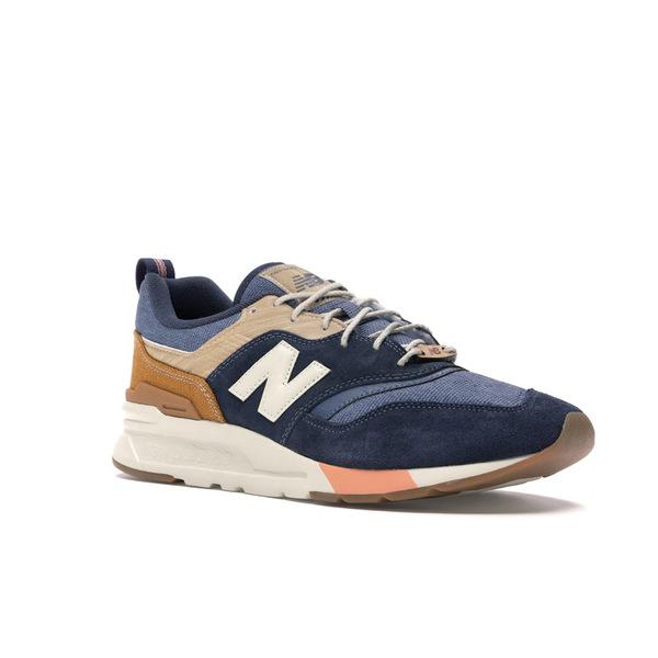 New Balance ニューバランス メンズ - スニーカー New Balance 997H Navy Workwear Brown 【US_10(28.0cm) 】の画像