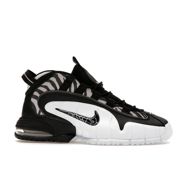 Nike ナイキ メンズ バスケットボール スニーカー Nike Air Max Penny 1 Tiger Stripes Black White 【US_11.5(29.5cm) 】の画像