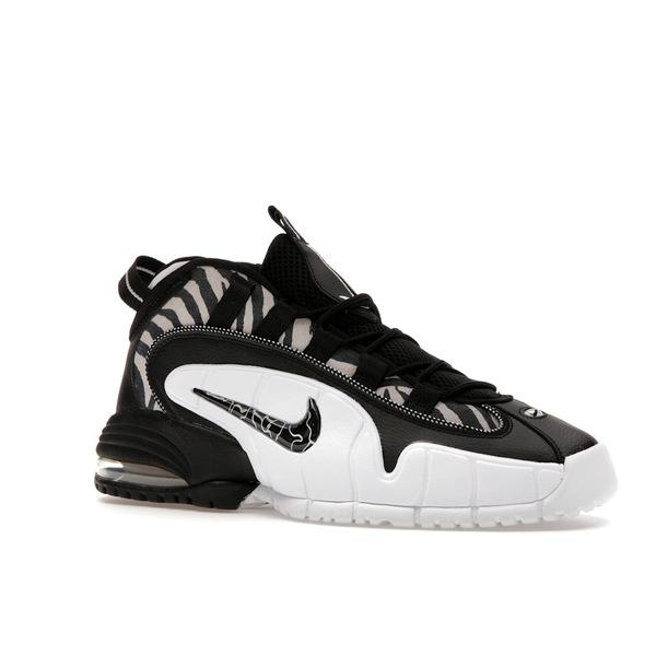 Nike ナイキ メンズ バスケットボール スニーカー Nike Air Max Penny 1 Tiger Stripes Black White 【US_11.5(29.5cm) 】の画像