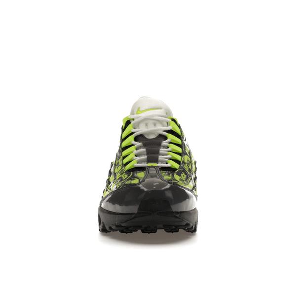Nike ナイキ メンズ エアマックス スニーカー Nike Air Max 95 All-Over Print Black Volt 【US_12(30.0cm) 】の画像