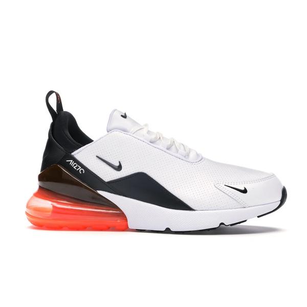 Nike ナイキ メンズ エアマックス スニーカー Nike Air Max 270 Leather White Black Hyper Crimson 【US_8.5(26.5cm) 】の画像