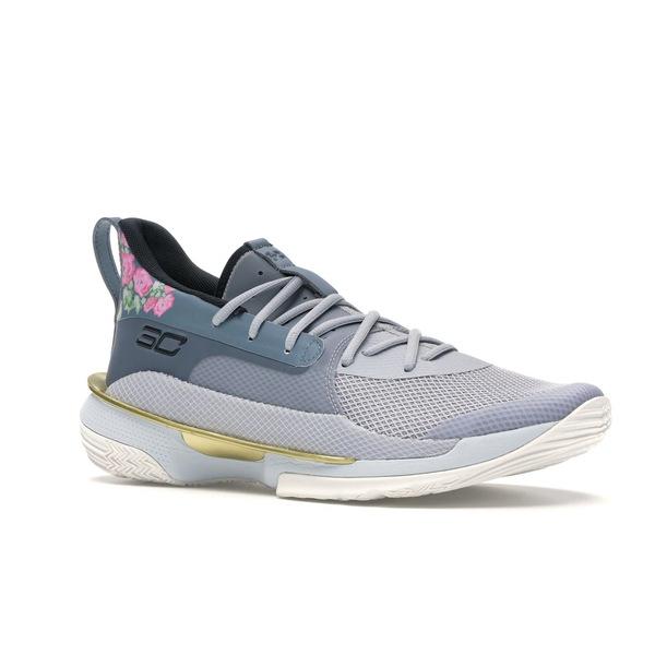 Under Armour アンダーアーマー メンズ - スニーカー Under Armour Curry 7 Floral Chinese New Year (2020) 【US_8(26.0cm) 】の画像