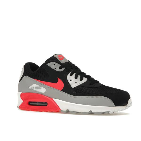 Nike ナイキ メンズ エアマックス スニーカー Nike Air Max 90 Black Bright Crimson 【US_9(27.0cm) 】の画像