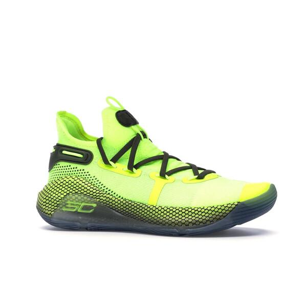 Under Armour アンダーアーマー メンズ - スニーカー Under Armour Curry 6 Coy Fish 【US_9.5(27.5cm) 】の画像