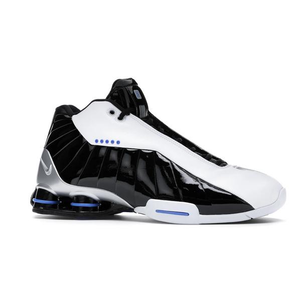 Nike ナイキ メンズ バスケットボール スニーカー Nike Shox BB4 Black Patent 【US_9(27.0cm) 】の画像