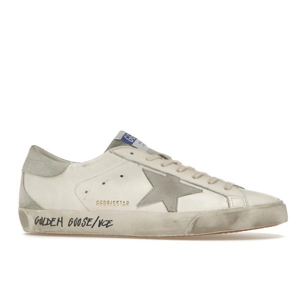 Golden Goose ゴールデングース メンズ - スニーカー Golden Goose Super-Star White Ice Grey 【US_7(25.0cm) 】の画像