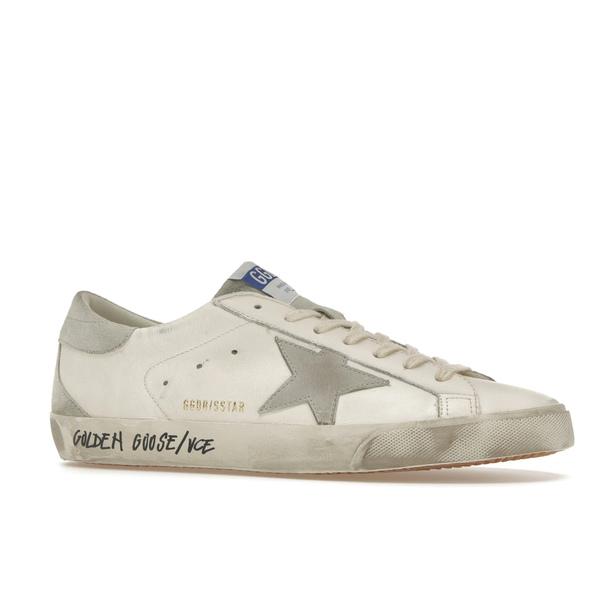 Golden Goose ゴールデングース メンズ - スニーカー Golden Goose Super-Star White Ice Grey 【US_7(25.0cm) 】の画像