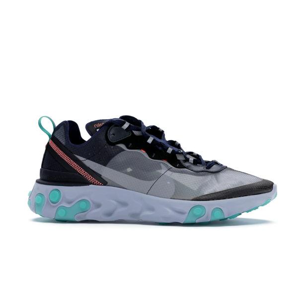 Nike ナイキ メンズ ランニング スニーカー Nike React Element 87 Black Neptune Green 【US_M_14 】の画像