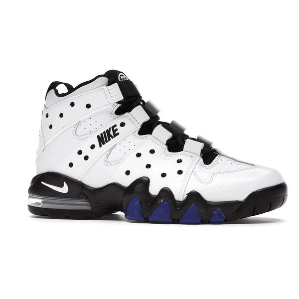 Nike ナイキ メンズ バスケットボール スニーカー Nike Air Max 2 CB '94 White Old Royal 【US_M_14 】の画像