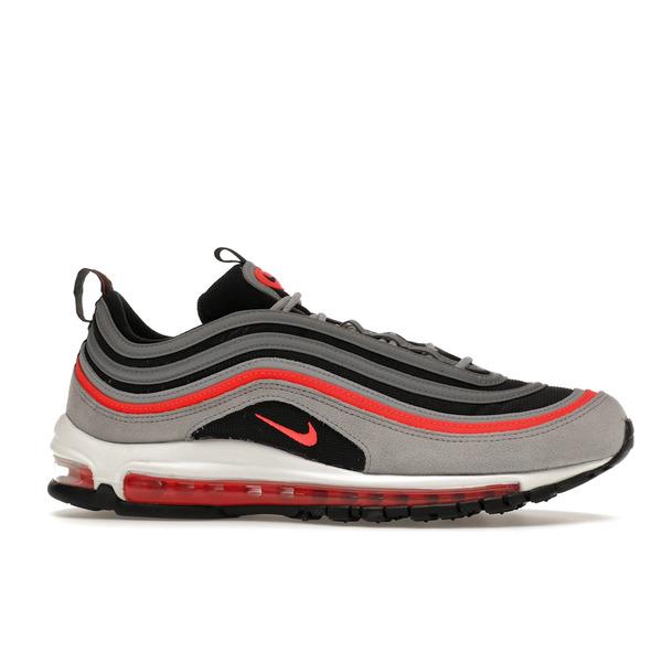 Nike ナイキ メンズ エアマックス スニーカー Nike Air Max 97 Wolf Grey Radiant Red 【US_10.5(28.5cm) 】の画像