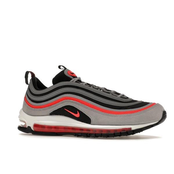 Nike ナイキ メンズ エアマックス スニーカー Nike Air Max 97 Wolf Grey Radiant Red 【US_10.5(28.5cm) 】の画像