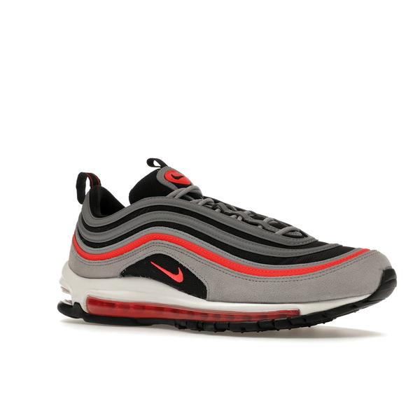 Nike ナイキ メンズ エアマックス スニーカー Nike Air Max 97 Wolf Grey Radiant Red 【US_10.5(28.5cm) 】の画像