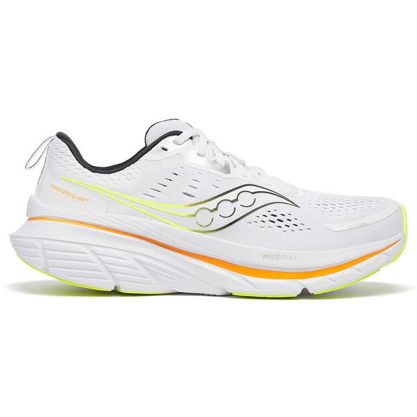 Saucony サッカニー メンズ - スニーカー Saucony Guide 18 White Peel 【US_8(26.0cm) 】