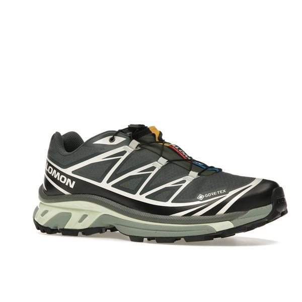 Salomon サロモン メンズ - スニーカー Salomon XT-6 Gore-Tex Black Lime Cream 【US_10.5(28.5cm) 】の画像