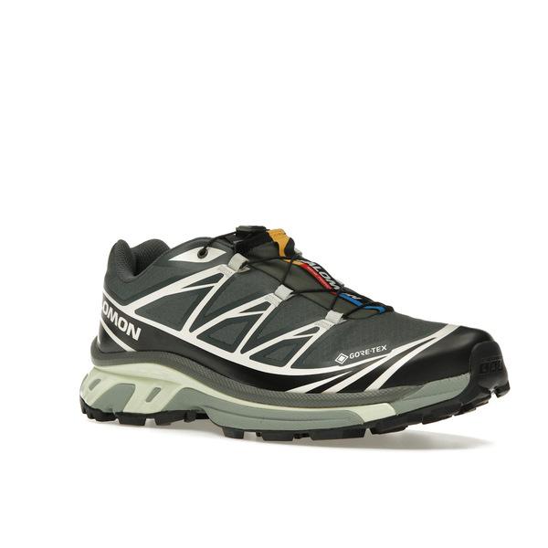 Salomon サロモン メンズ - スニーカー Salomon XT-6 Gore-Tex Black Lime Cream 【US_10.5(28.5cm) 】の画像
