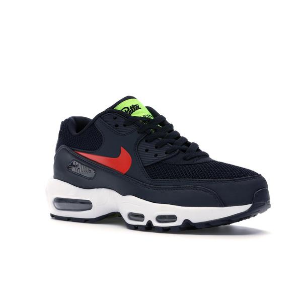 Nike ナイキ メンズ エアマックス スニーカー Nike Air Max 95/90 Patta Publicity. Publicity. Wohooooow! (Obsidian) 【US_6.5(24.5cm) 】の画像